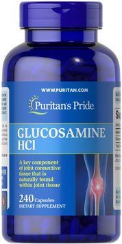 Глюкозамін, Glucosamine HCl, Puritan&rsquo;s Pride, 680 мг, 240 капсул SP-003831 фото