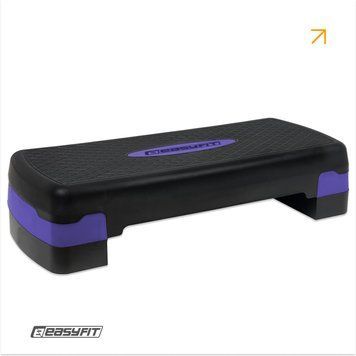 Степ-платформа EasyFit Step-B 2-ступінчаста фіолетова SP-007099 фото