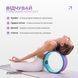 Колесо для йоги EasyFit TPE 33 см фіолетово-м'ятне SP-006695 фото 6