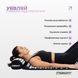 Масажний килимок EasyFit з подушкою (аплікатор Кузнєцова) + чохол Чорний з білим SP-006666 фото 2
