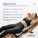 Масажний килимок EasyFit з подушкою (аплікатор Кузнєцова) + чохол Чорний з білим SP-006666 фото 5