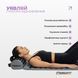 Масажний килимок EasyFit з подушкою (аплікатор Кузнєцова) + чохол Сірий з чорним SP-006882 фото 2
