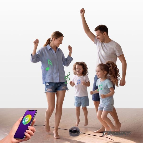Інтелектуальна музична скакалка EasyFit SmartJump + пульт керування SP-007285 фото